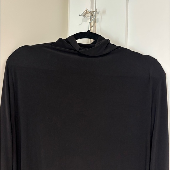 Black Maxi Turtleneck Dress Size Large - Picture 5 of 5